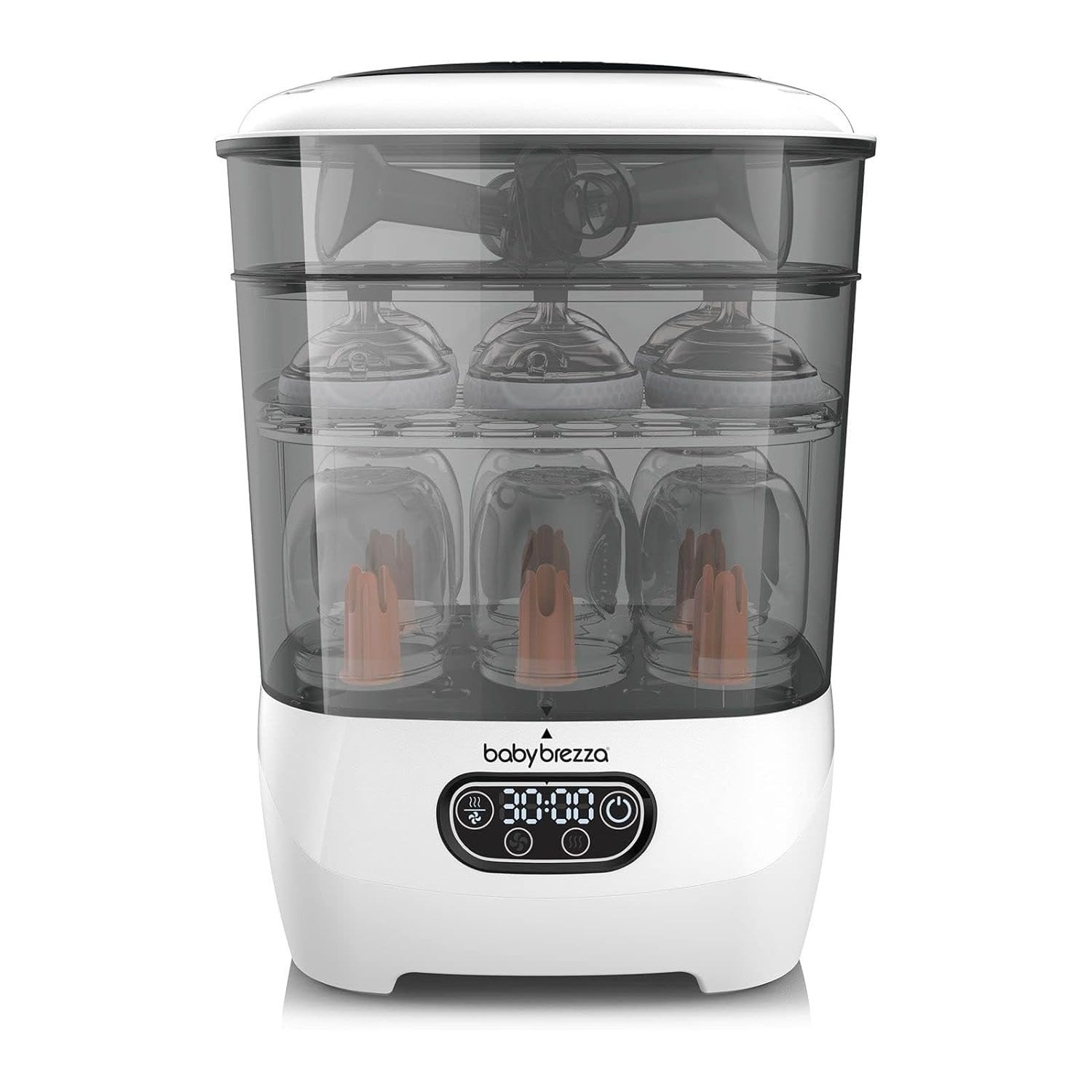 Baby Brezza Bottle Sterilizer and Dryer Advanced – Electric Steam Sterilization Machine Universal St